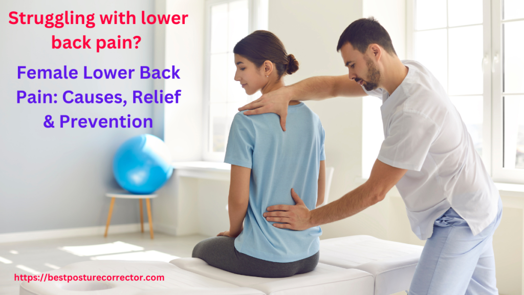 Understanding and Managing Female Lower Back Pain: A Comprehensive Guide for Beginners